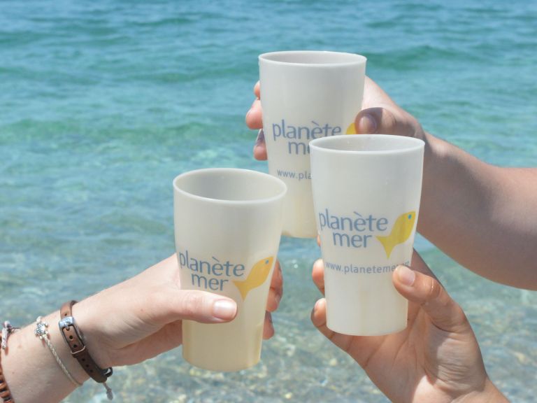 eco cup planète mer