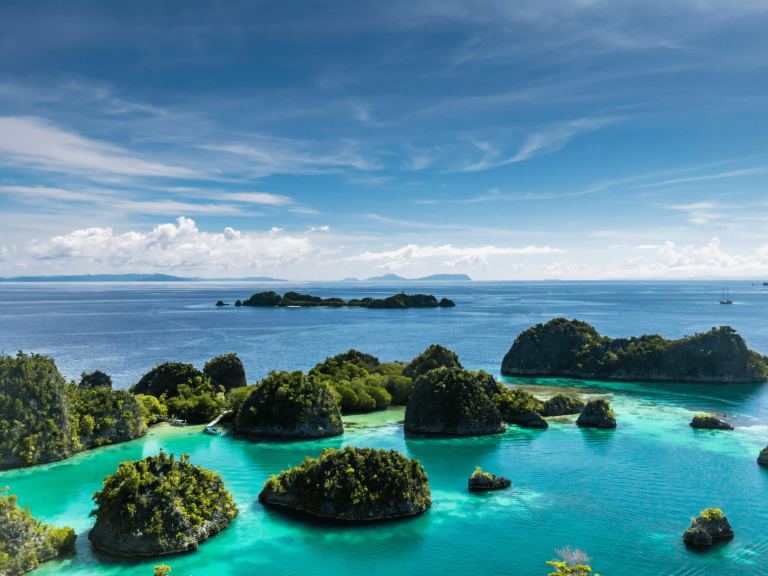 paysage des raja ampat