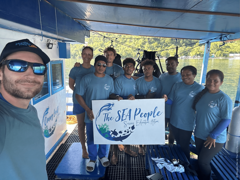 équipe the sea people au Raja Ampat