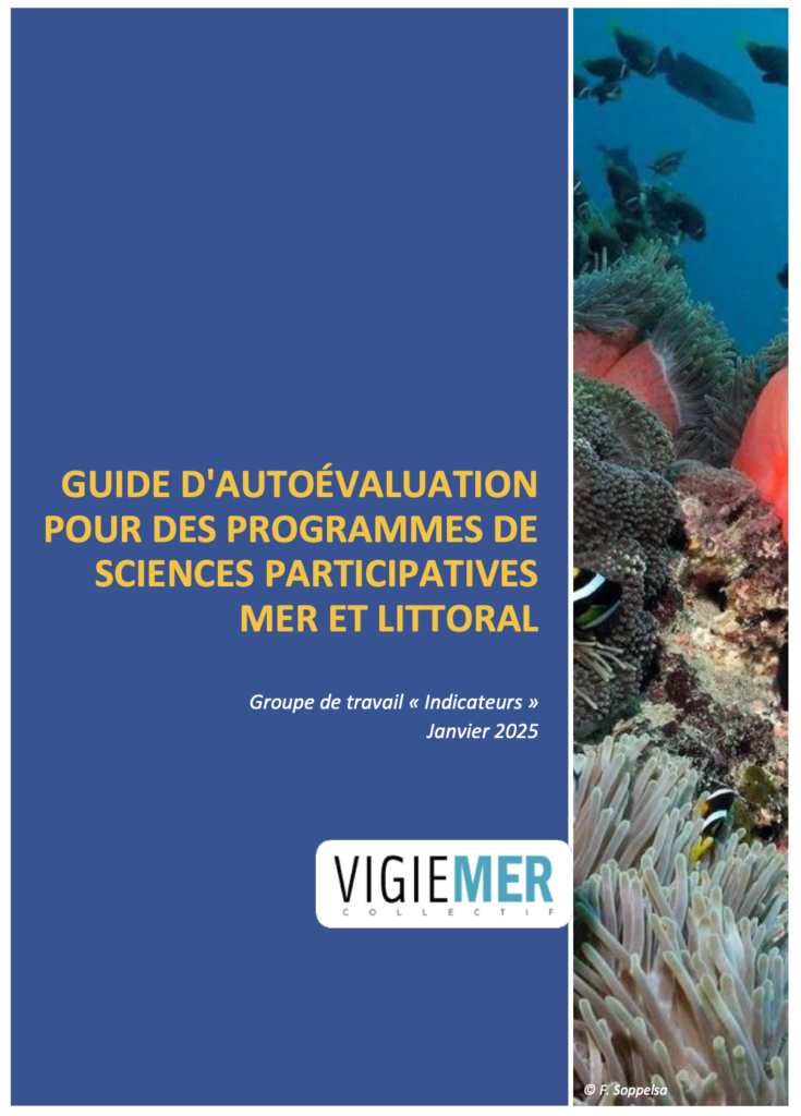 2025. "Guide d'autoévaluation pour les programmes de science participatives mer et littoral"