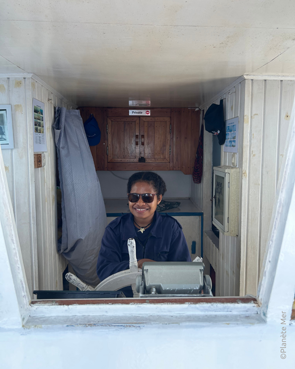 portrait Yaf Keru : Yosina capitaine de la base scientifique