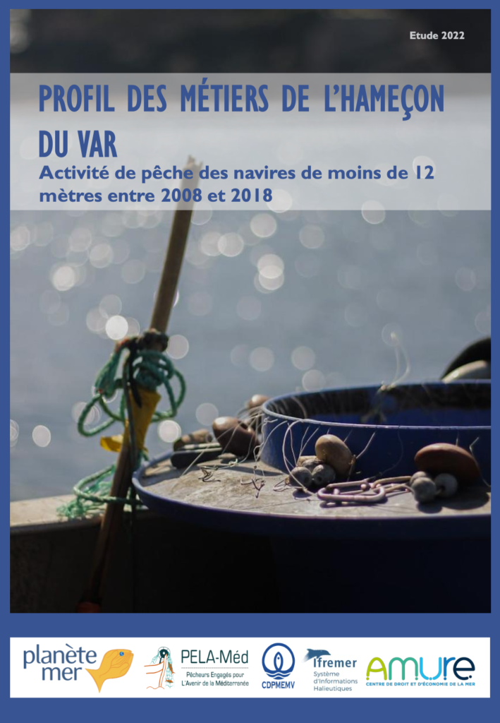 Profils des navires de petite pêche du Var.