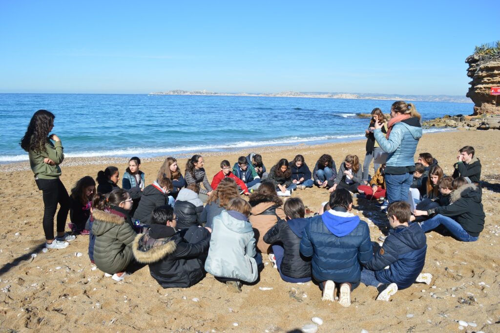sensibilisation des enfants à la biodiversité marine