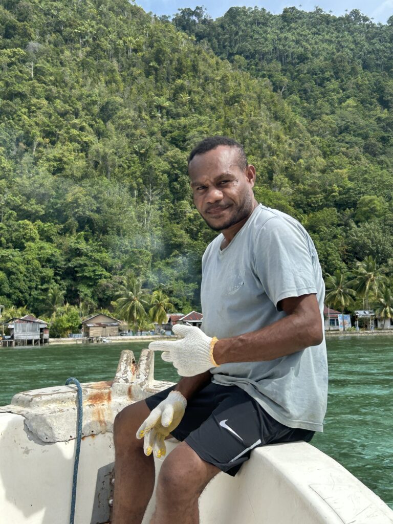 Yann, Technicien de soutien de l’association The SEA People