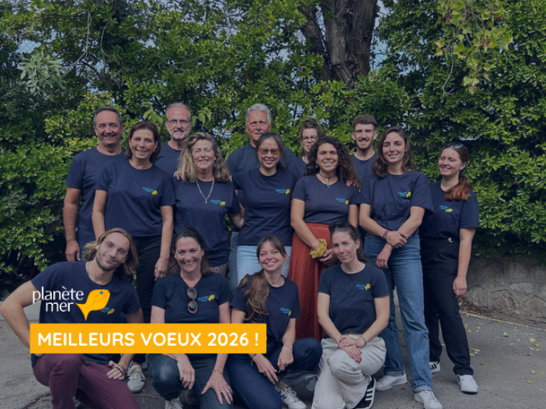 equipe planete mer pour les voeux 2026